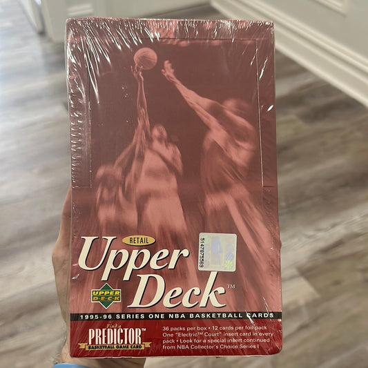 1995-96 Upper Deck Basketball Retail box